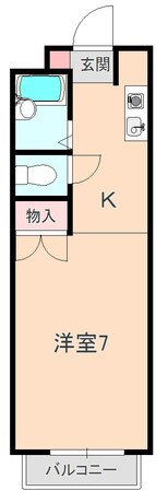 エステートピア小倉の物件間取画像